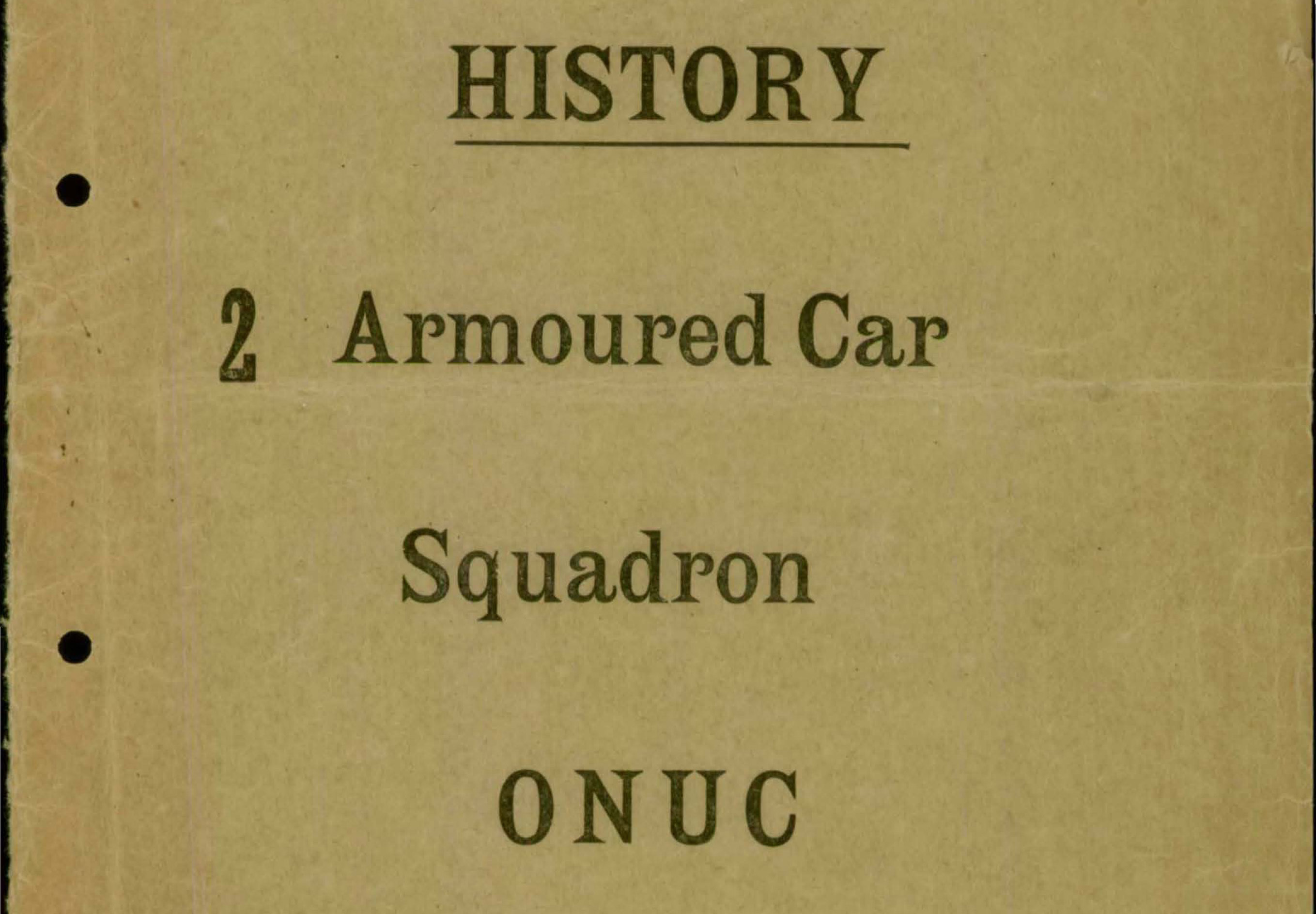 02 Armd Car Sqn Congo
