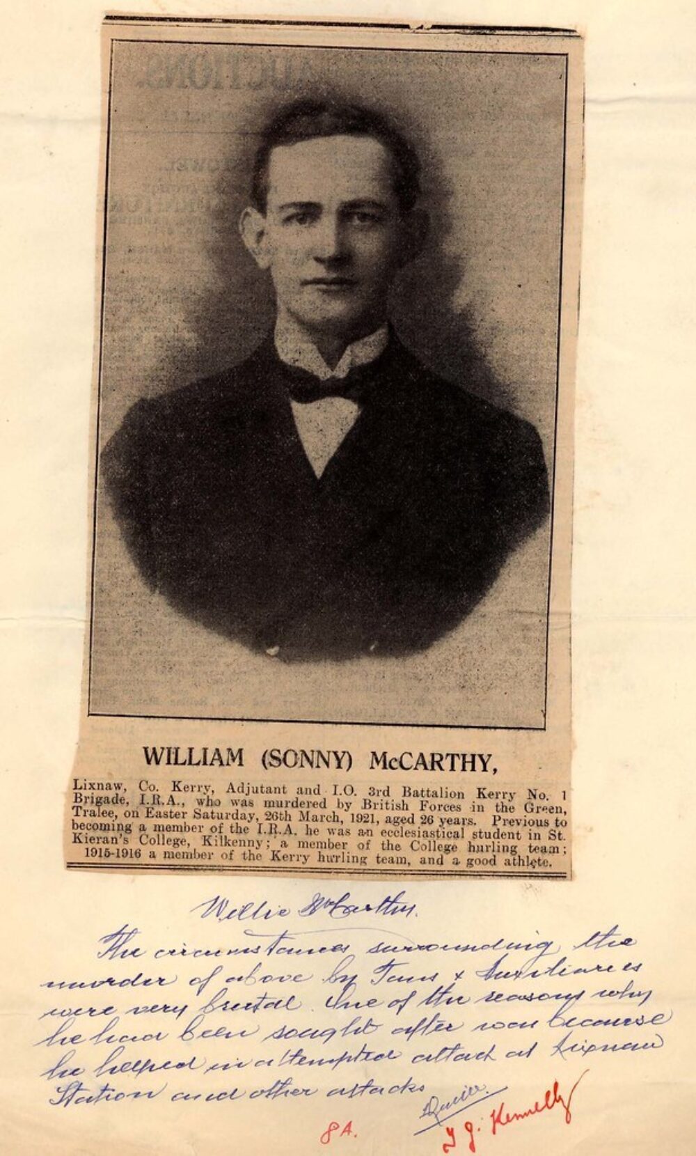 1 A6 B 2 1 Mc Carthy William pg 237