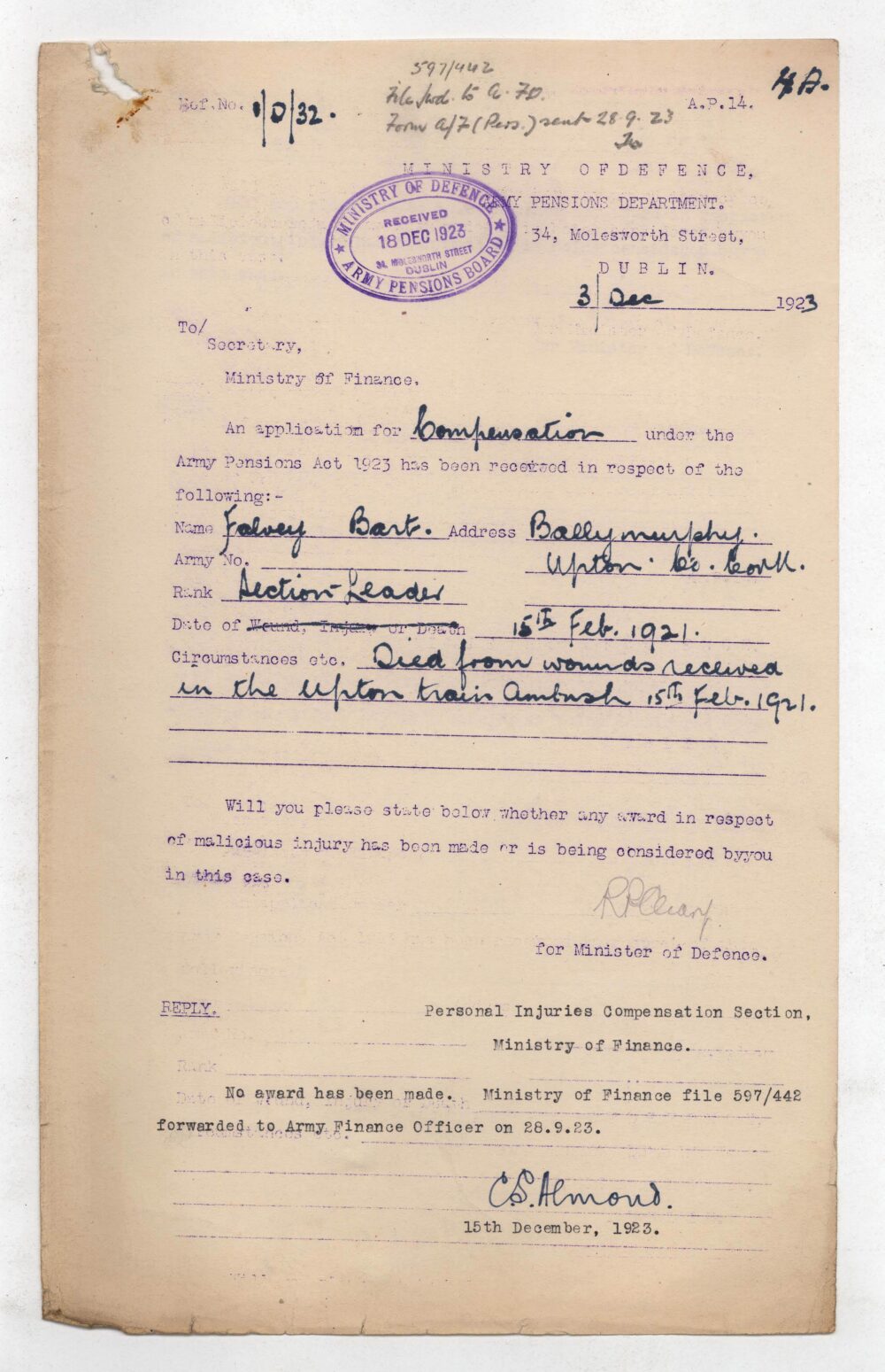 1 D32 2 Bartholomew Falvey jpg 143