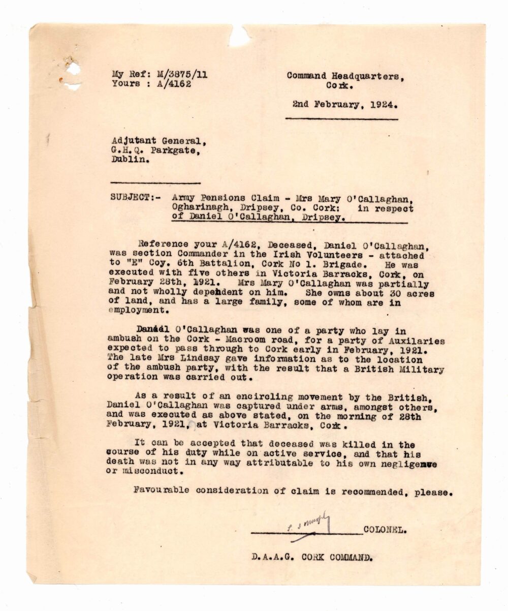 1 D89 Daniel Joseph O Callaghan jpg 98