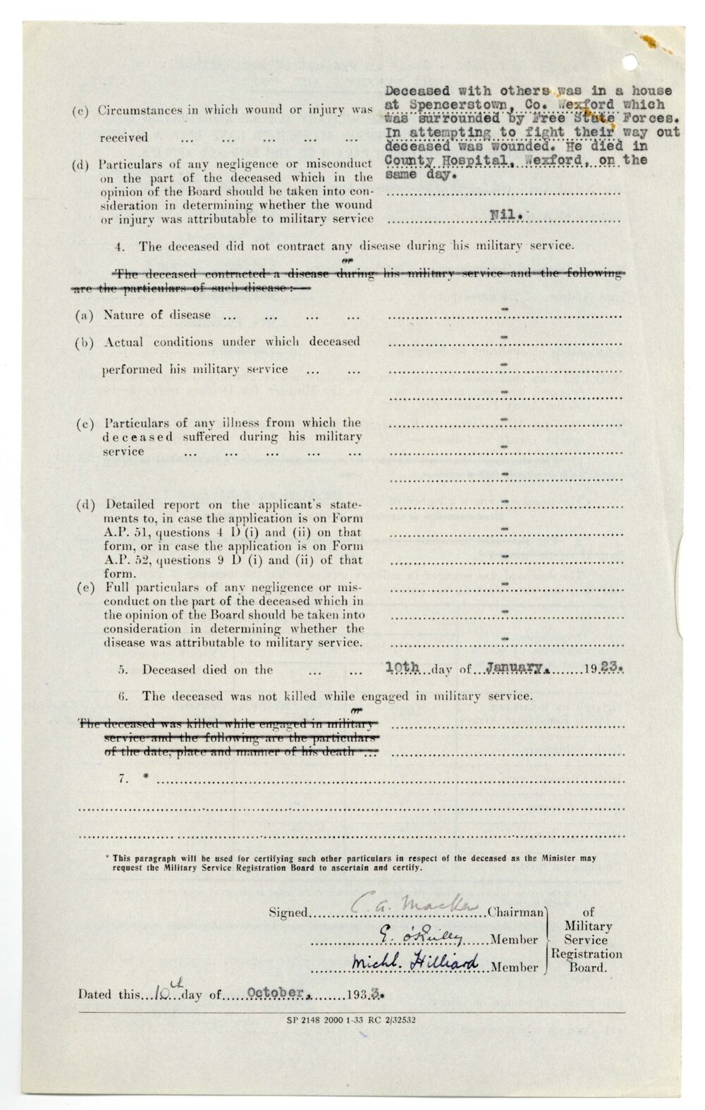 2 RB474 Bernard Radford 9