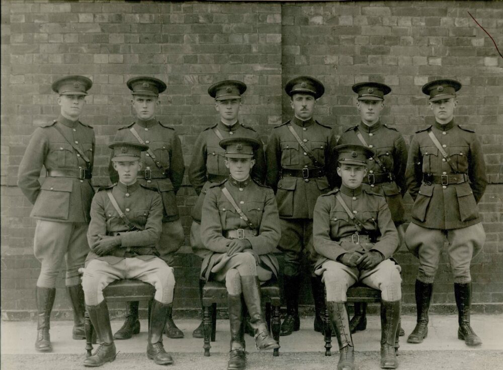 4th Cadet Class taken at the Cadet School Military College Curragh Camp