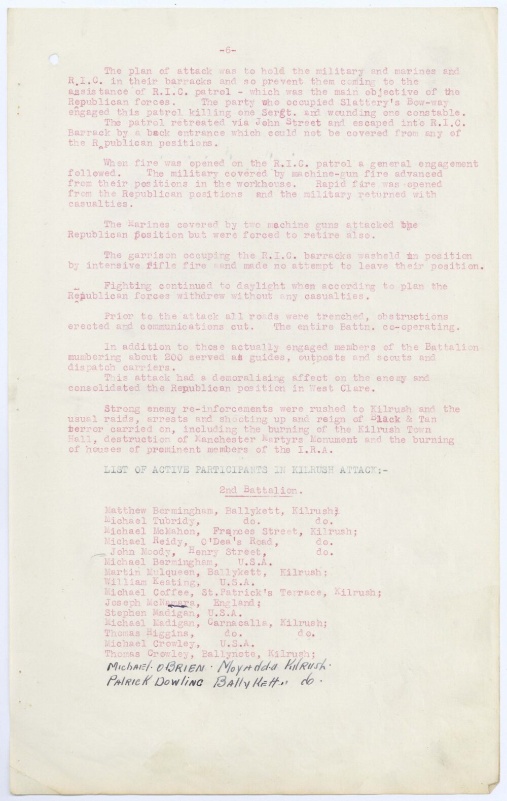 A24 West Clare Brigade 62