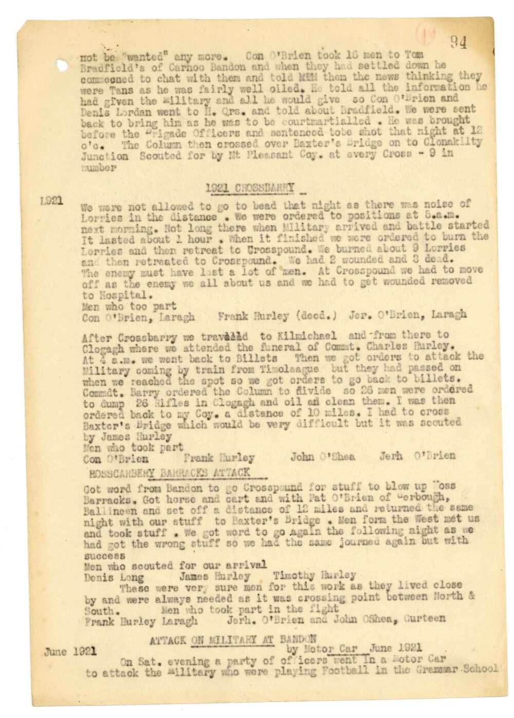 A3 1 1 Battalion 3 Cork Brigade Bandon jpg 109