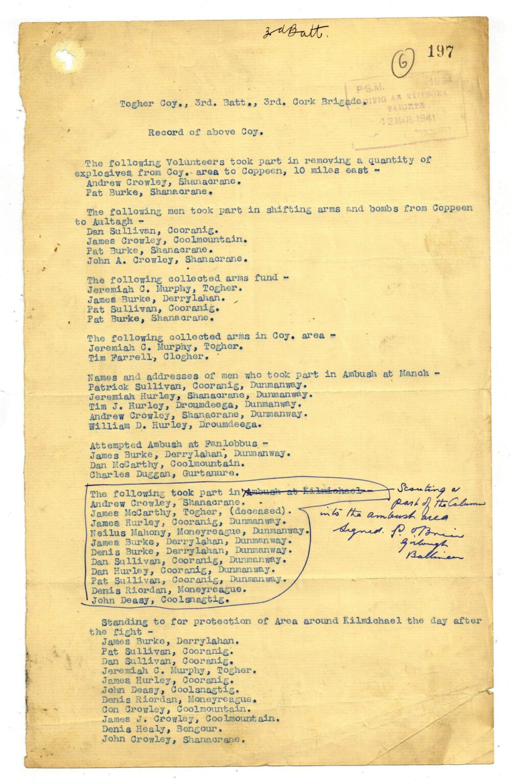 A3 3 3 and 4 Battalions 3 Cork Brigade jpg 10