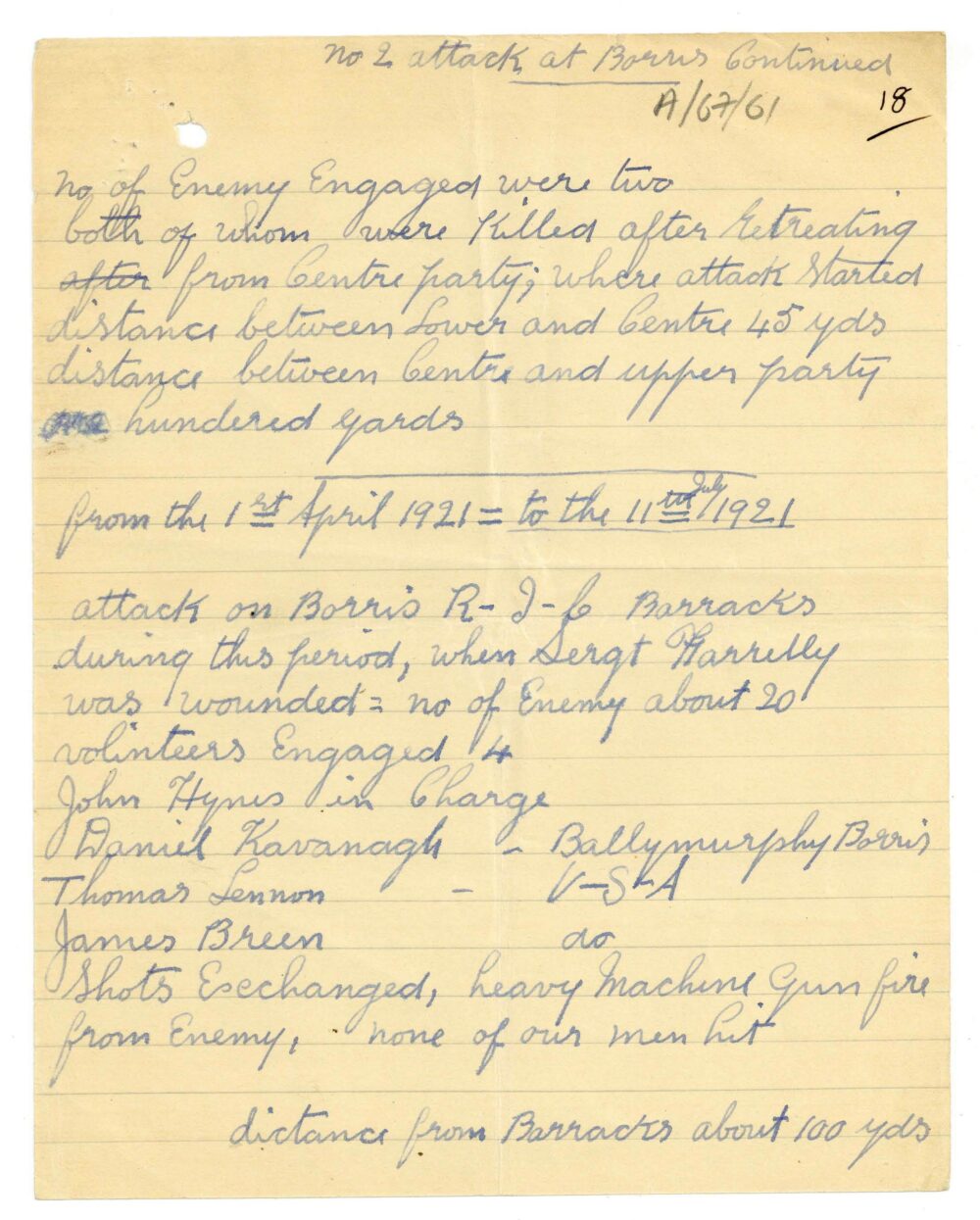 A67 Carlow Brigade 61