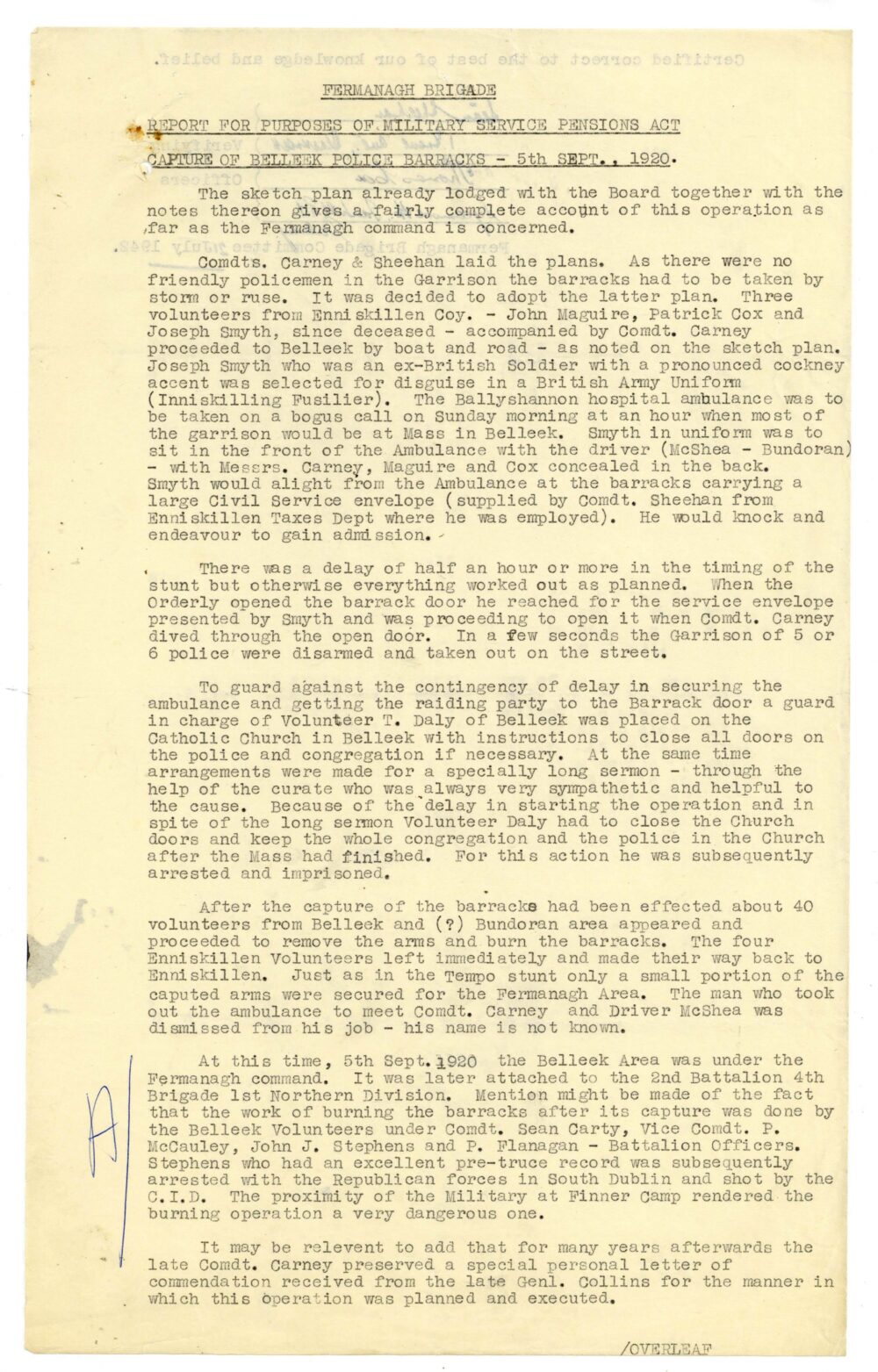 A71 Fermanagh Brigade