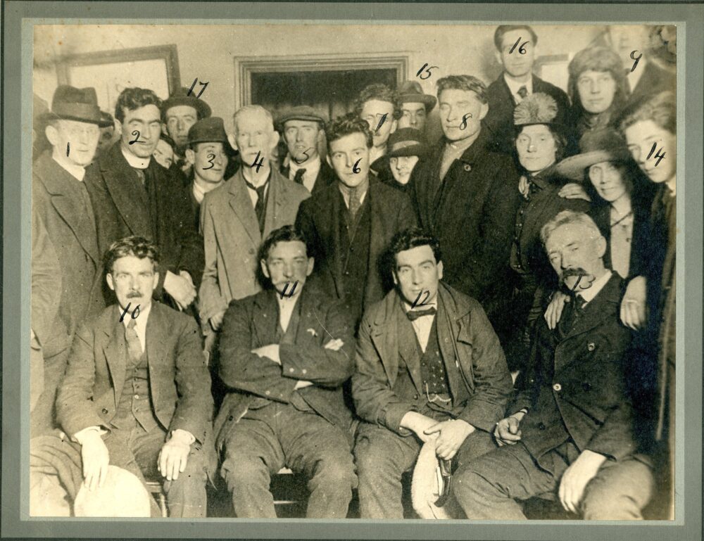 banImageHS A 0872 001 IRA Officers Camp Kilfenora during Truce