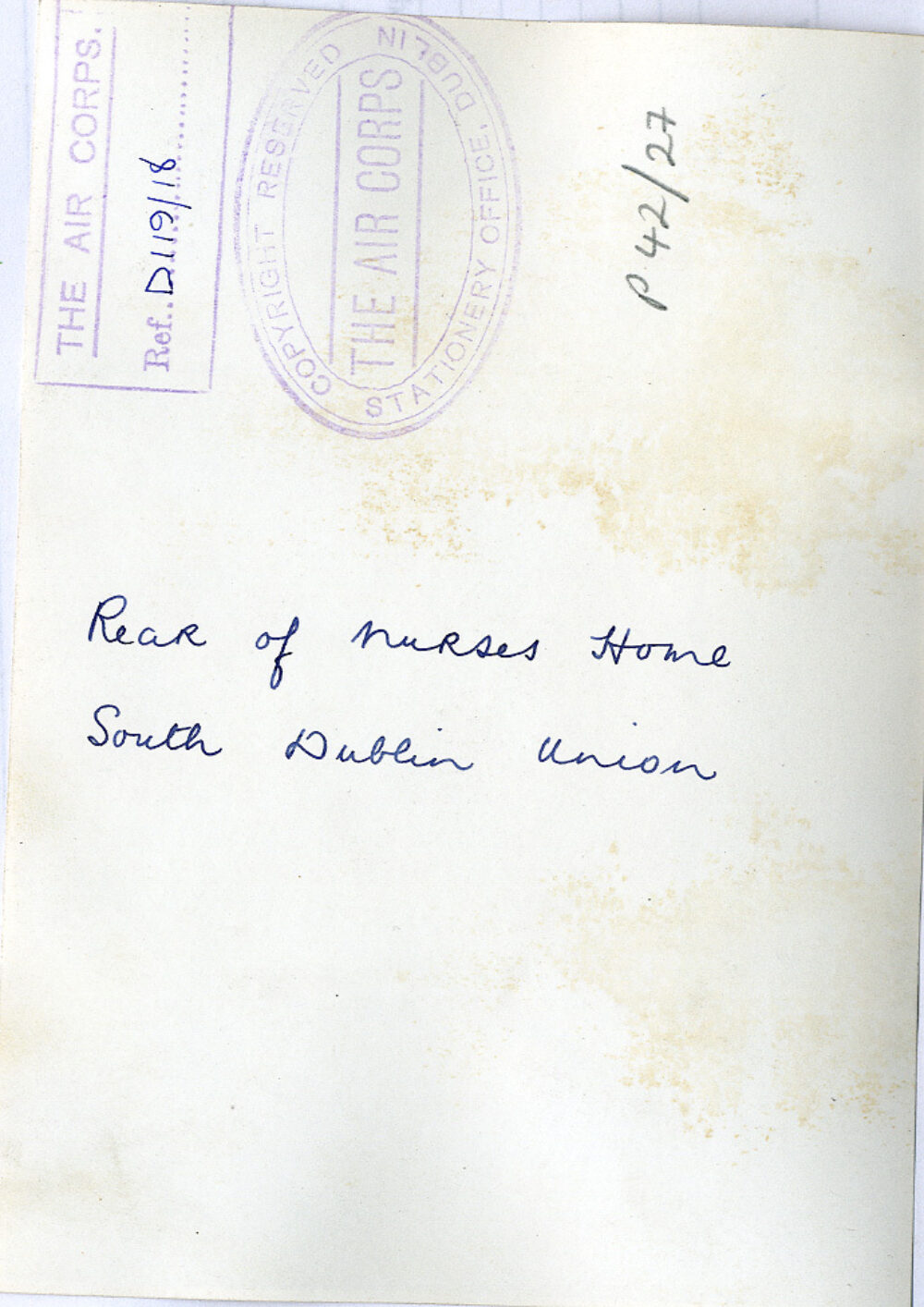 IE MA P 42 27 reverse