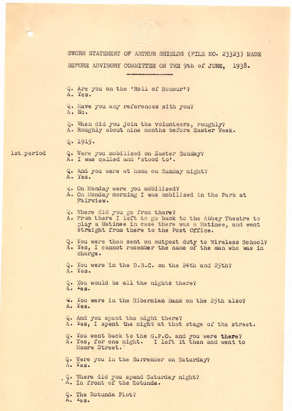 WMSP34 REF23323 ARTHURSHIELDS