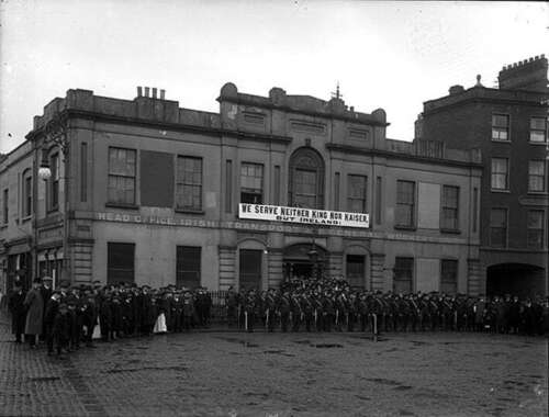 Irish Citizen Army Group Liberty Hall Dublin 1914